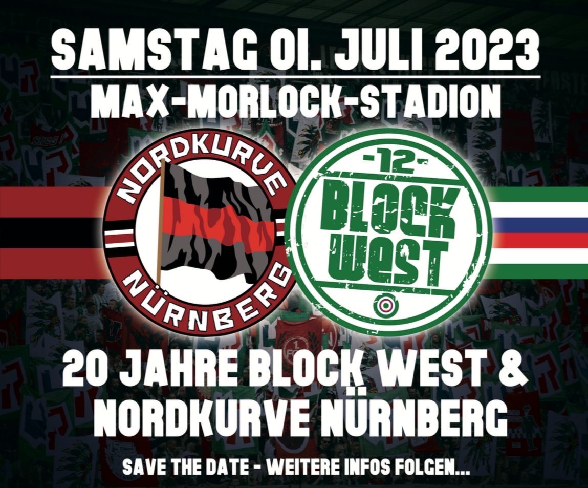20 Jahre Block West & Nordkurve Nürnberg