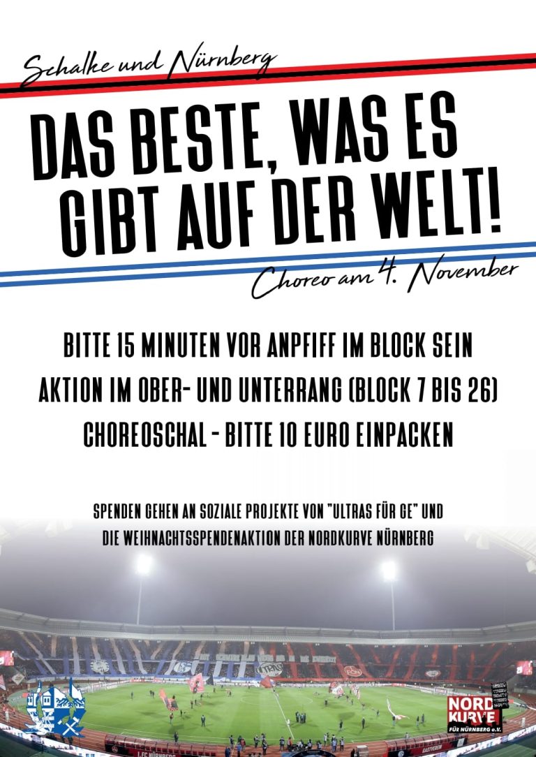 Hinweis Nürnberg-Schalke