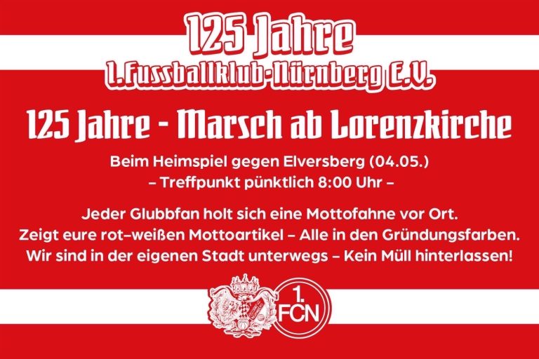 125 Jahre 1. FC Nürnberg