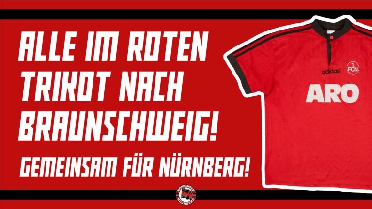 ALLE IM ROTEN TRIKOT NACH BRAUNSCHWEIG!