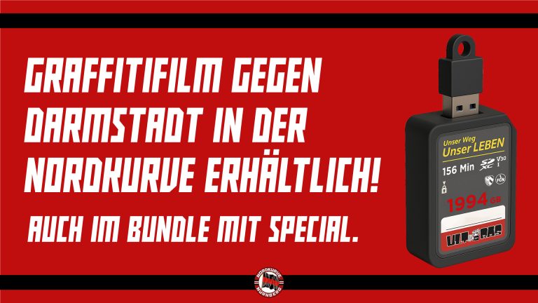 Ab sofort erhältlich:„Unser Weg Unser Leben“ – Ein Graffiti-Film von Ultras Nürnberg