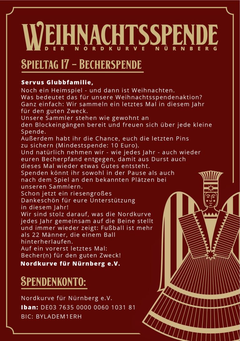 Weihnachtsspende 2025